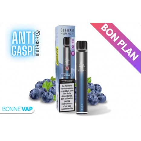 Kit ELFA PRO Myrtille | ELFBAR (DDM Dépassée)