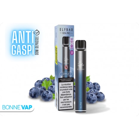 Kit ELFA PRO Myrtille | ELFBAR (DDM Dépassée)