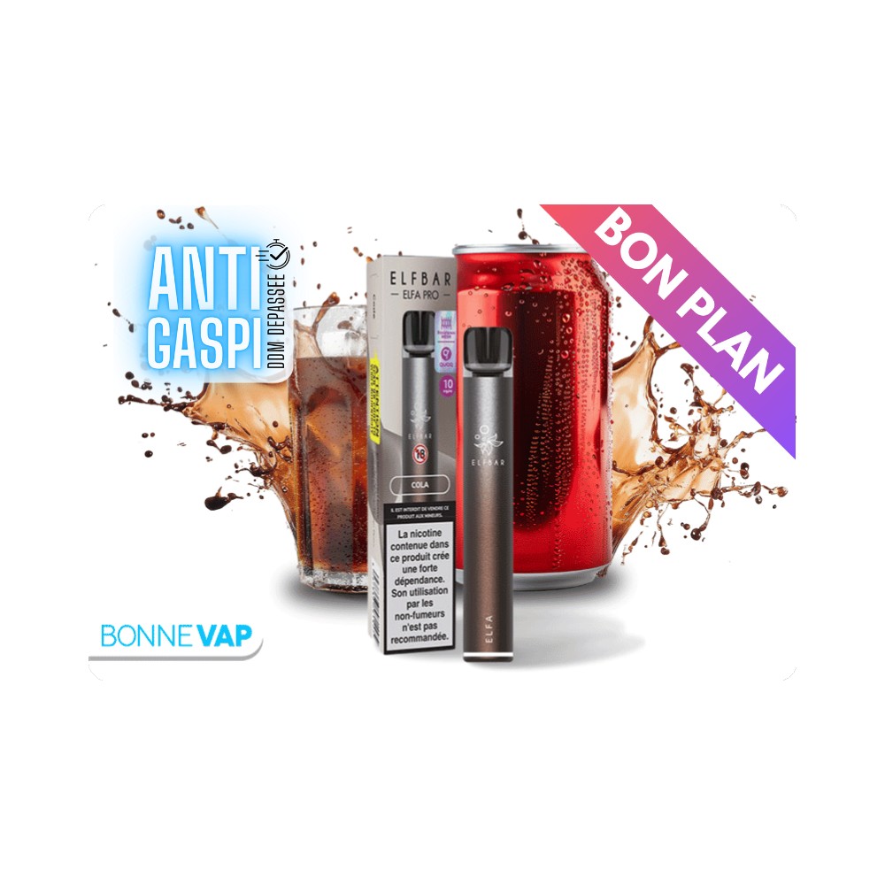Kit ELFA PRO Cola | ELFBAR (DDM Dépassée)