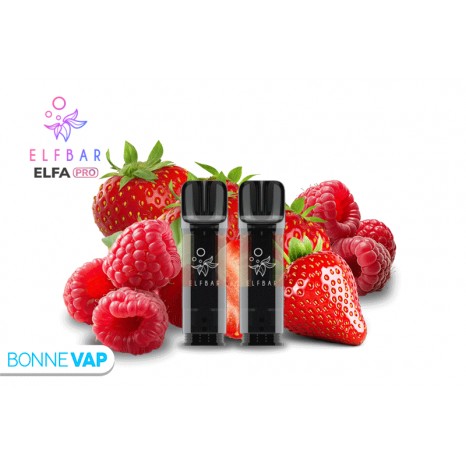 Cartouches ELFA PRO Fraise Framboise | ELFBAR