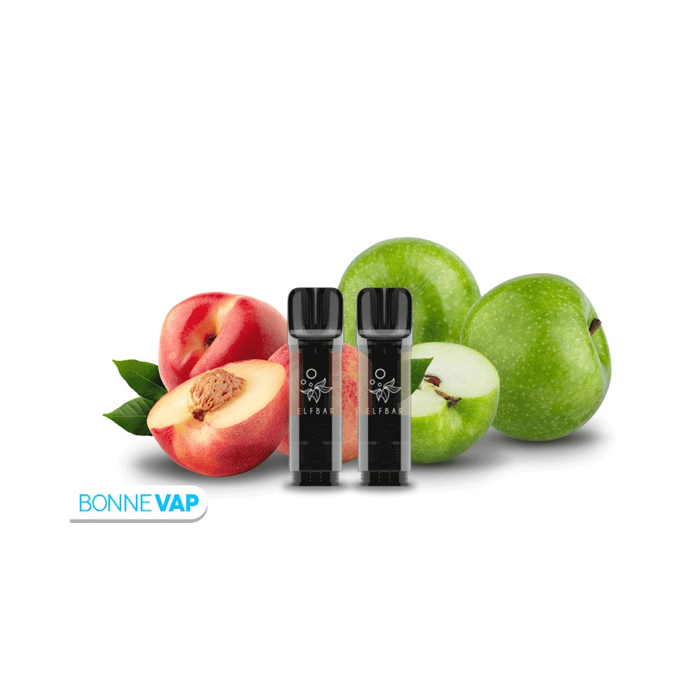 Cartouches ELFA PRO Pomme Pêche | ELFBAR