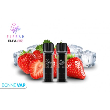 Cartouches ELFA PRO Fraise Glacée | ELFBAR