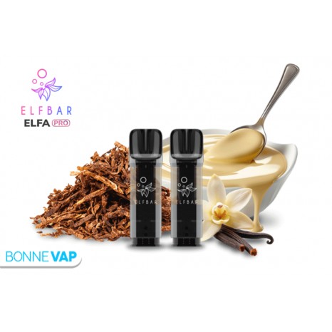 Cartouches ELFA PRO Classic Crème | ELFBAR