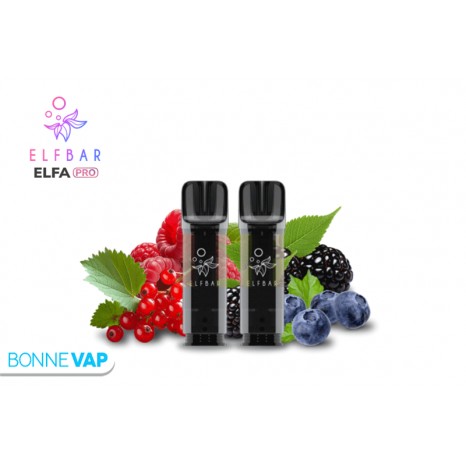 Cartouches ELFA PRO Fruits des Bois | ELFBAR