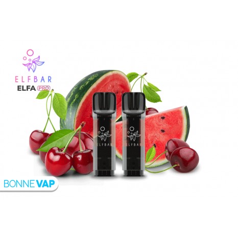 Cartouches ELFA PRO Cerise Pastèque | ELFBAR