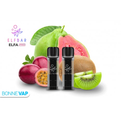 Cartouches ELFA PRO Passion Kiwi Goyave | ELFBAR