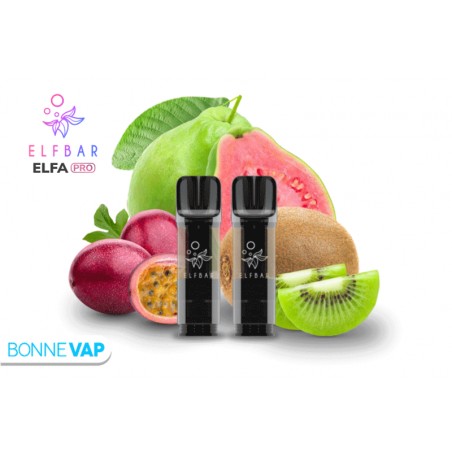 Cartouches ELFA PRO Passion Kiwi Goyave | ELFBAR