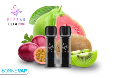 Cartouches ELFA PRO Passion Kiwi Goyave | ELFBAR