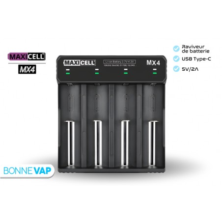Chargeur MX4 - Maxicell