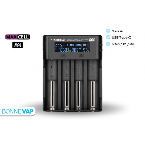 Chargeur IX4 - Maxicell - Info