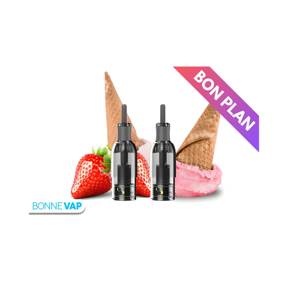 Cartouches Ice Cream Fraise - GEEKVAPE WENAX M1