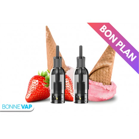 Cartouches Ice Cream Fraise - GEEKVAPE WENAX M1