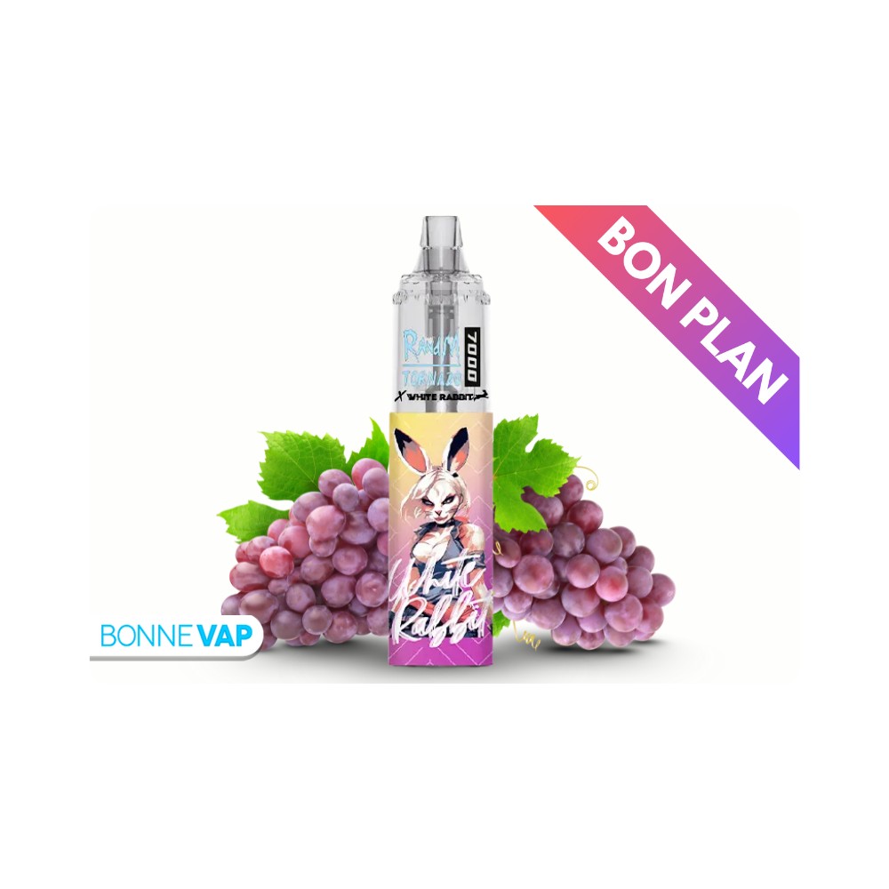 Puff Isabella Grape - RandM TORNADO 7000 - Bon Plan
