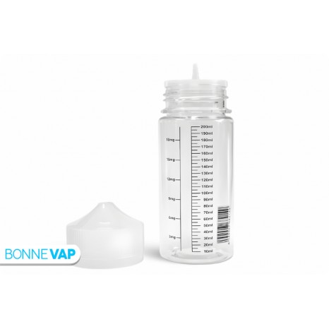 Flacon Chubby Gradué 200ml - bouchon