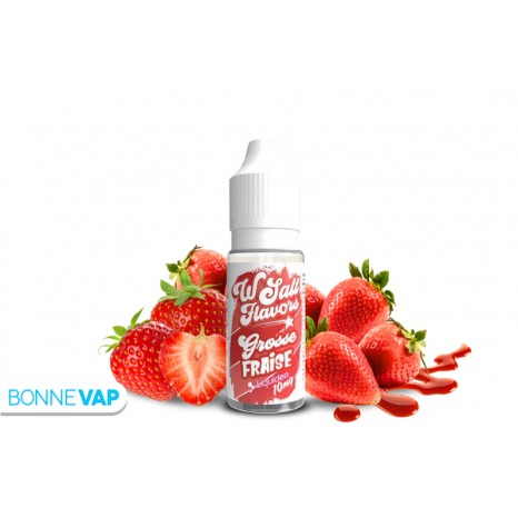 E liquide Grosse Fraise  Wsalt by Liquideo 10ml | Sels de Nicotine