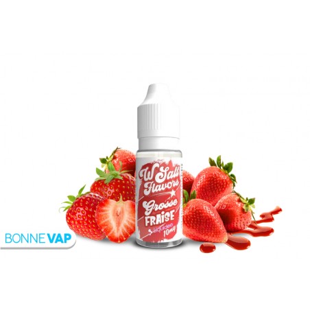 E liquide Grosse Fraise  Wsalt by Liquideo 10ml | Sels de Nicotine