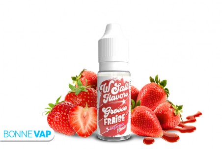 E liquide Grosse Fraise  Wsalt by Liquideo 10ml | Sels de Nicotine