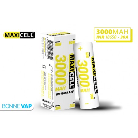 Accu 18650 3000mAh - MAXICELL