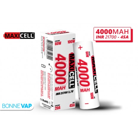 Accu 21700 4000mAh - MAXICELL
