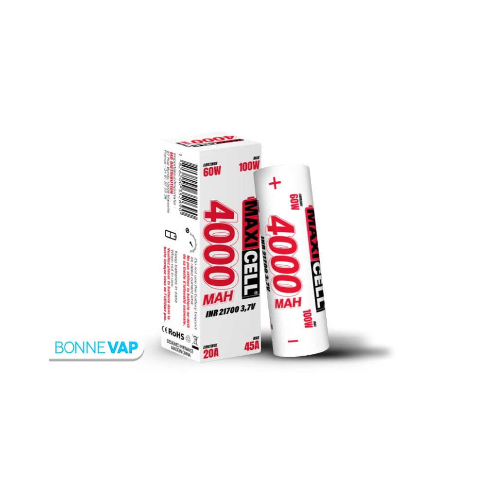 Accu 21700 4000mAh - MAXICELL
