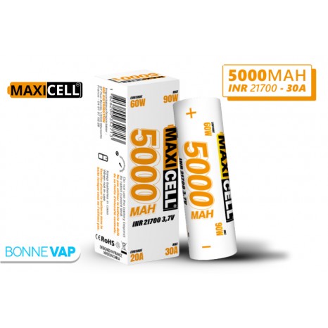 Accu 21700 5000mAh - MAXICELL