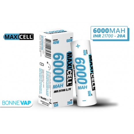 Accu 21700 6000mAh - MAXICELL