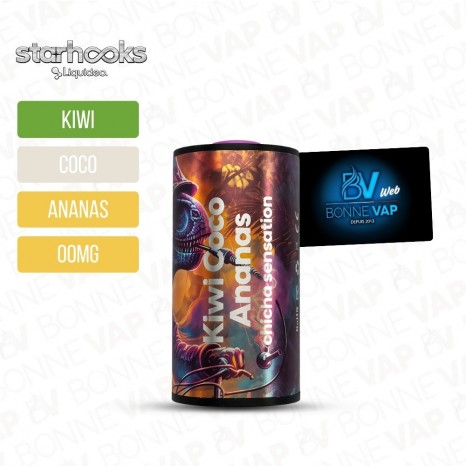 Cartouche Kiwi Coco Ananas - Starhooks - 00mg