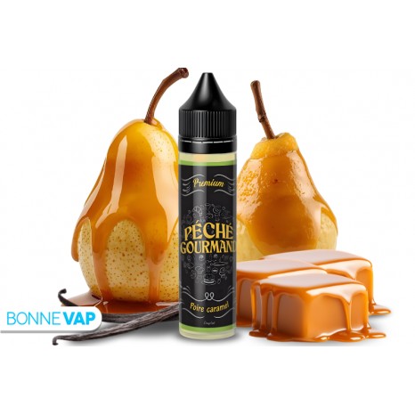 E-liquide Poire Caramel - PECHE GOURMAND
