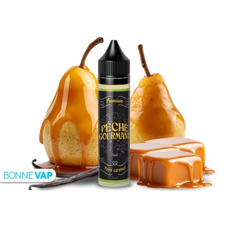 E-liquide Poire Caramel - PECHE GOURMAND