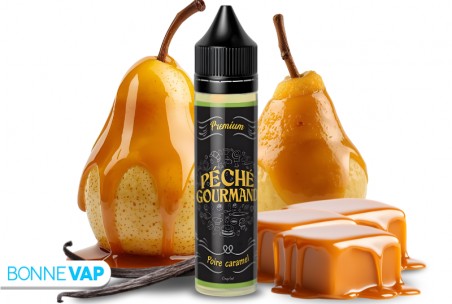 E-liquide Poire Caramel - PECHE GOURMAND