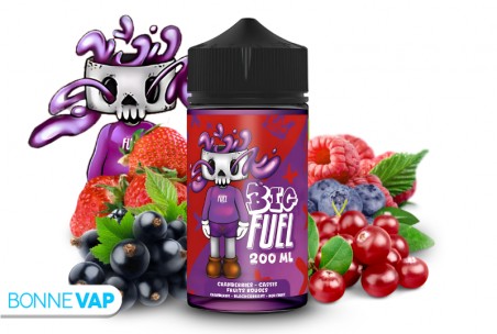 E liquide Cranberries Cassis Fruits Rouges Big Fuel 200ml