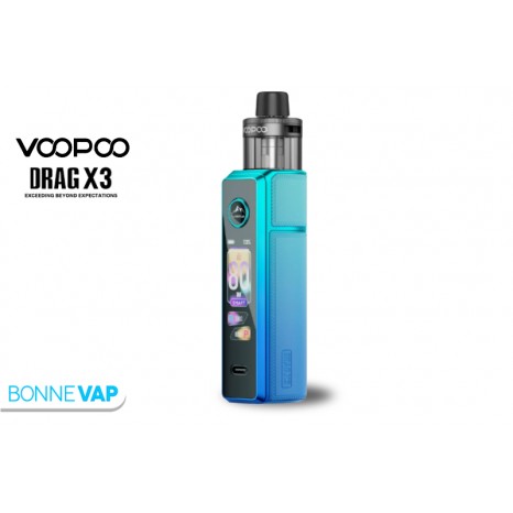 Kit Drag X3 - Voopoo - Sky Blue