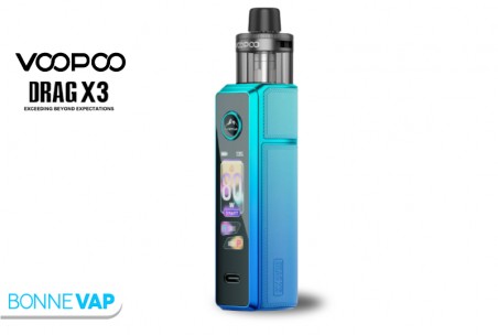 Kit Drag X3 - Voopoo - Sky Blue