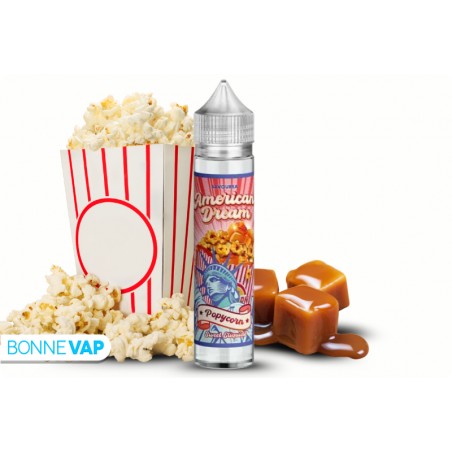 E-liquide Popycorn 50ml - AMERICAN DREAM - Bon plan