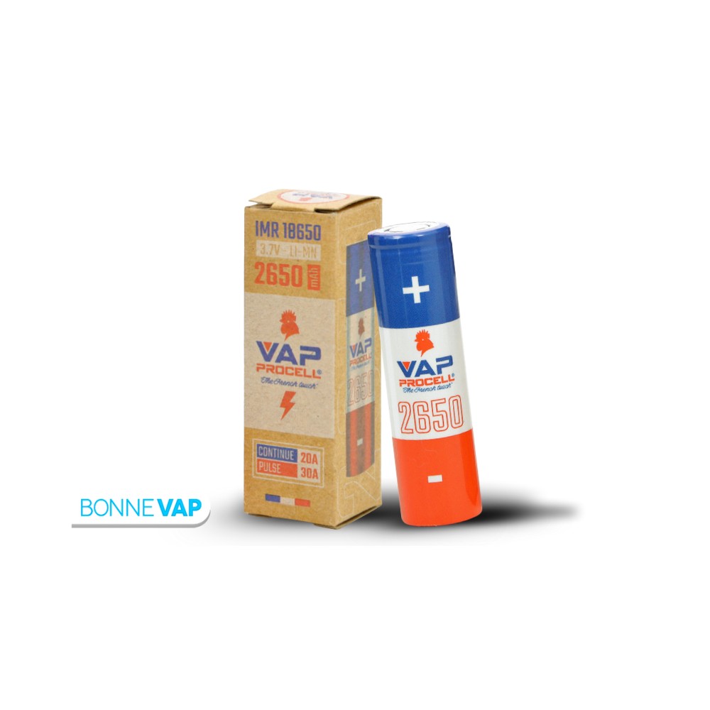 Accu 18650 2650mAh - VAP PROCELL