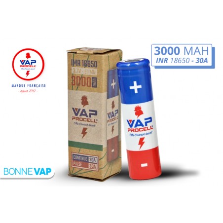 Accu 18650 300mAh - VAP PROCELL
