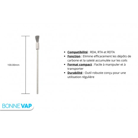 Pinceau de Nettoyage - VAPJOY - détail