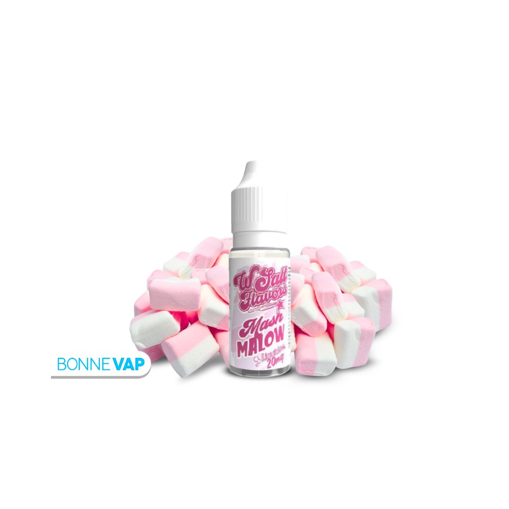 E liquide Mashmalow Wsalt by Liquideo 10ml | Sels de Nicotine