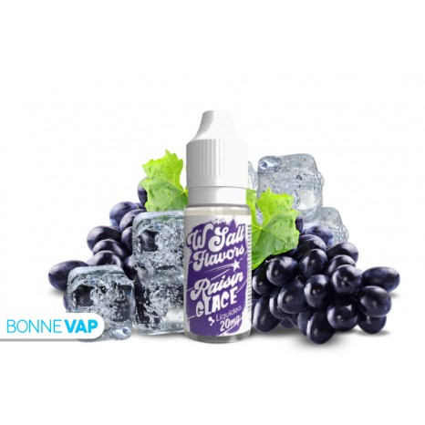 E liquide Raisin Glacée Wsalt by Liquideo 10ml | Sels de Nicotine