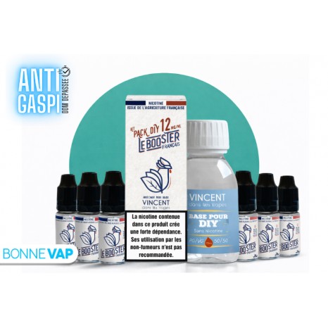 Pack DIY 12mg 50/50 100ml - VDLV (DDM Dépassée)
