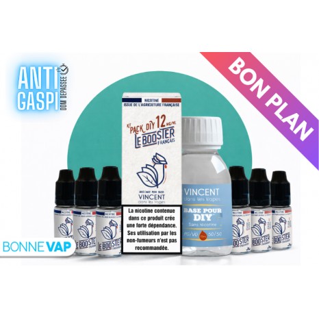 Pack DIY 12mg 5050 100ml - VDLV (DDM Dépassée) - Bon plan