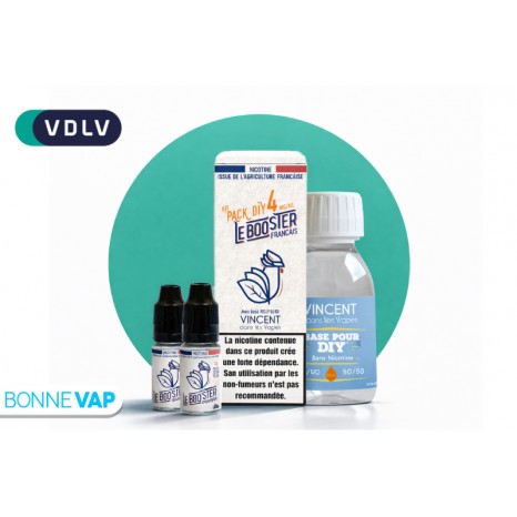 Pack DIY 4mg 50/50 100ml - VDLV - 2