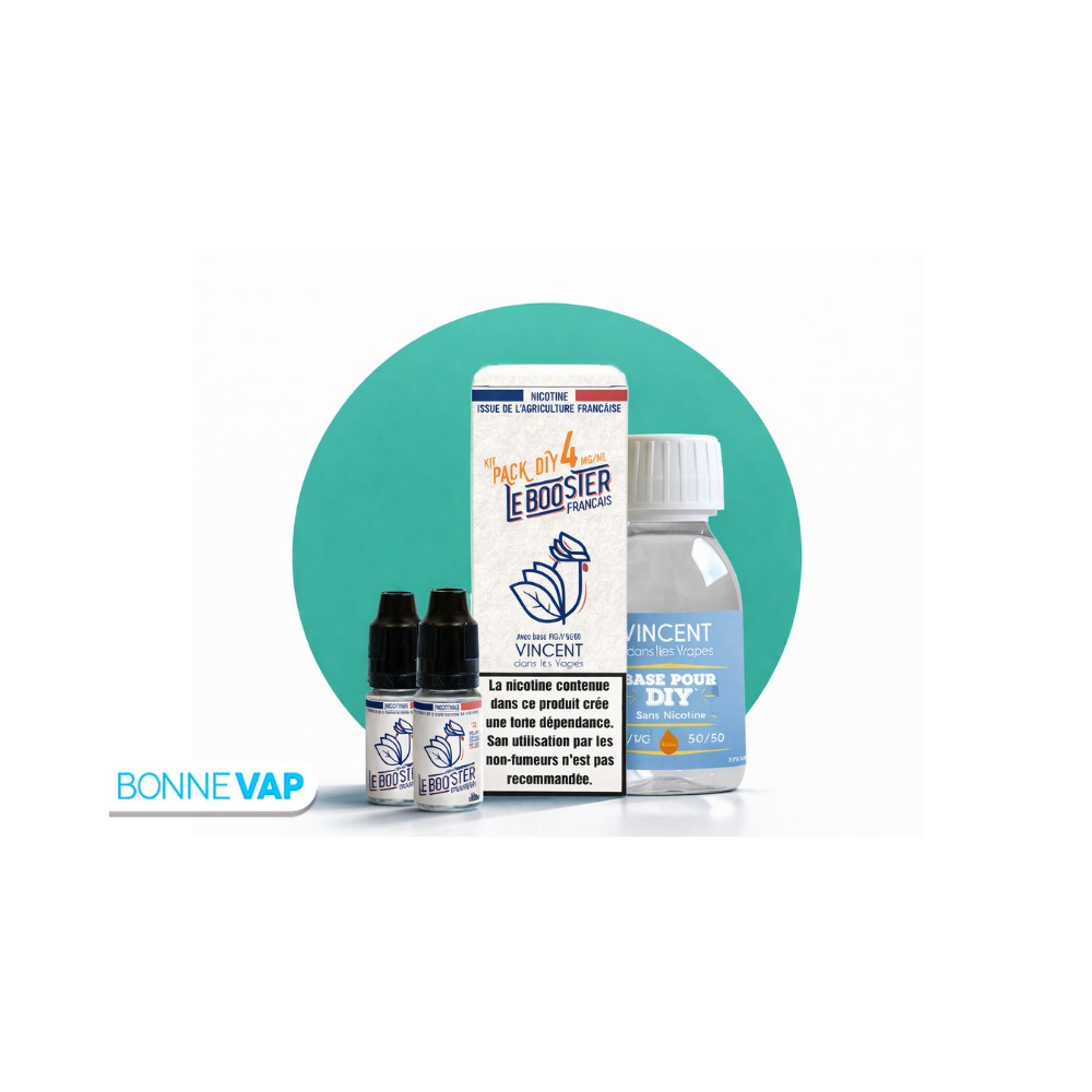 Pack DIY 4mg 50/50 100ml - VDLV