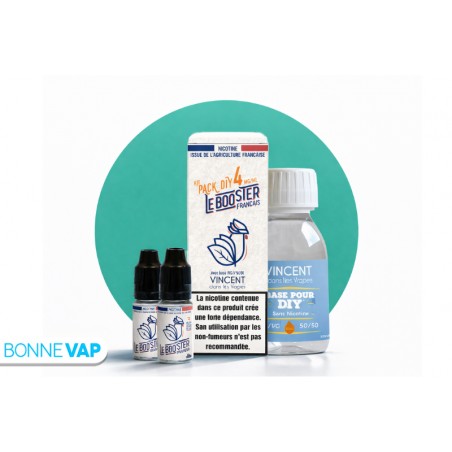 Pack DIY 4mg 50/50 100ml - VDLV