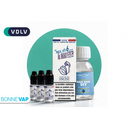 Pack DIY 6mg 50/50 100ml - VDLV