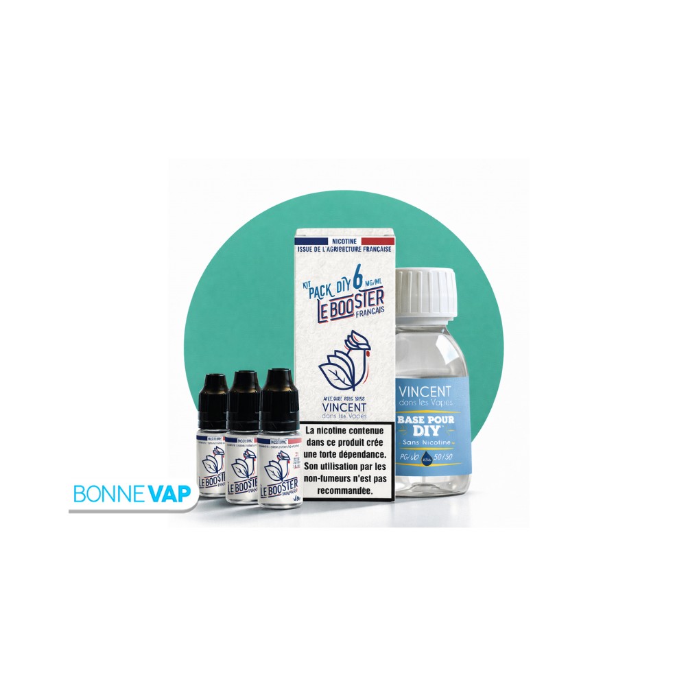Pack DIY 6mg 50/50 100ml - VDLV