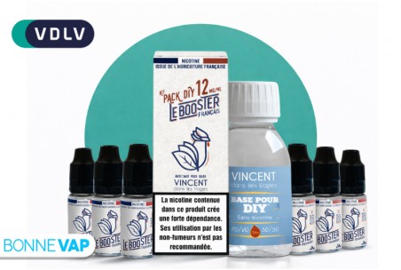 Pack DIY 12mg 50/50 100ml - VDLV - 2