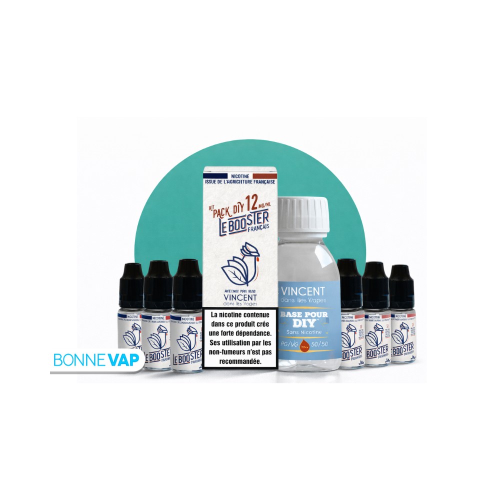 Pack DIY 12mg 50/50 100ml - VDLV