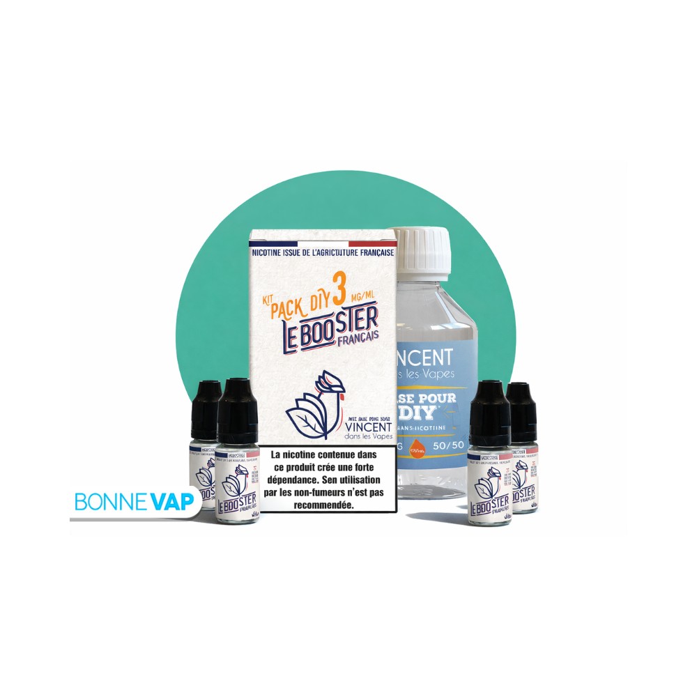 Pack DIY 3mg 210ml 50/50 - VDLV