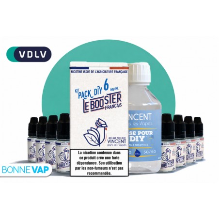 Pack DIY 6mg 210ml 50/50 - VDLV